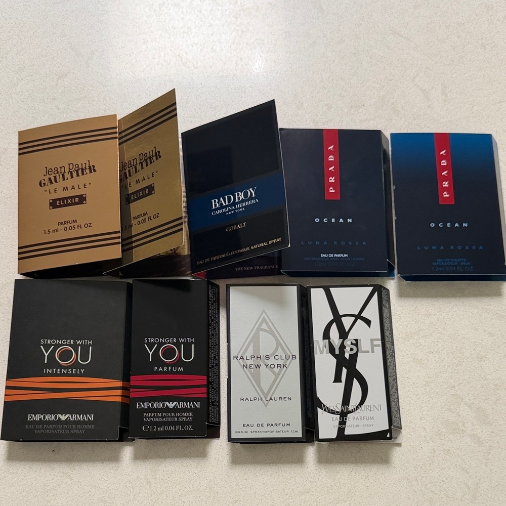 Assorted Designer Men’s Cologne Set